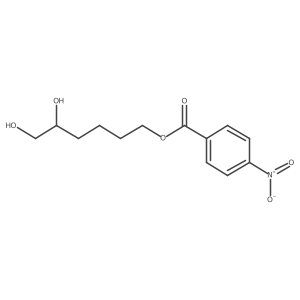 (5S)-5,6-dihydroxyhexyl 4-nitrobenzoate Structure