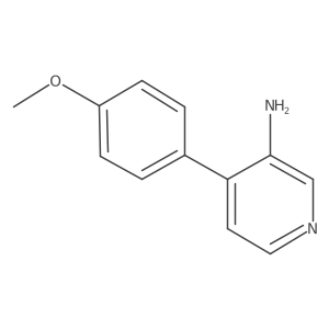 4-(4-Methoxyphenyl)pyridin-3-amine Structure