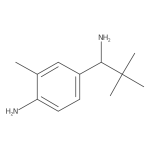 (R)-4-(1-amino-2,2-dimethylpropyl)-2-methylaniline Structure