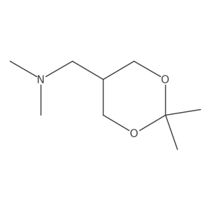 N,N,2,2-tetramethyl-1,3-dioxane-5-methanamine Structure