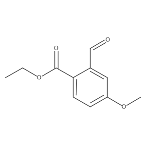Ethyl 2-formyl-4-methoxybenzoate Structure