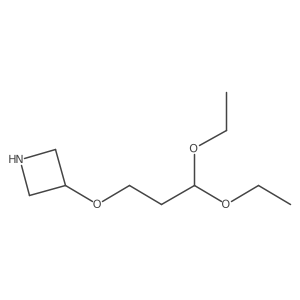 3-(3,3-Diethoxypropoxy)azetidine Structure