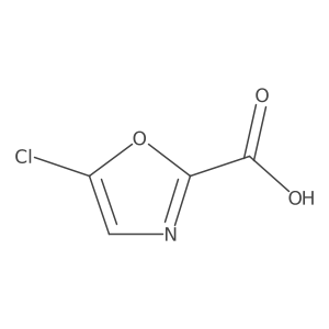 5-Chlorooxazole-2-carboxylic acid Structure