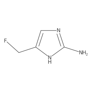 5-(fluoromethyl)-1H-imidazol-2-amine Structure