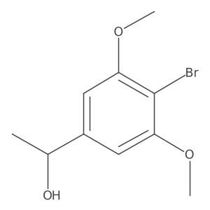 (1S)-1-(4-bromo-3,5-dimethoxyphenyl)ethan-1-ol Structure