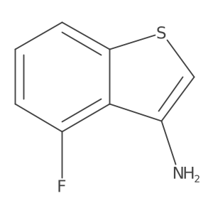 4-Fluorobenzo[b]thiophen-3-amine结构式