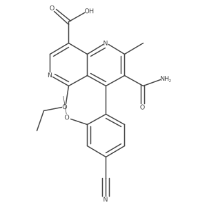 Finerenone metabolite M3结构式