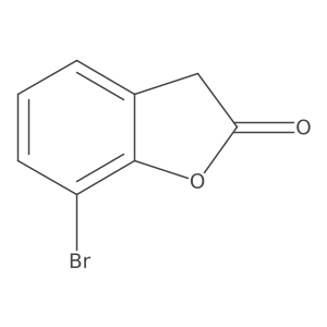 7-Bromobenzofuran-2(3H)-one结构式