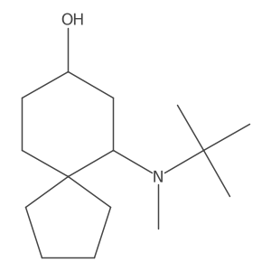 6-[Tert-butyl(methyl)amino]spiro[4.5]decan-8-ol Structure