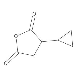 3-Cyclopropyloxolane-2,5-dione结构式