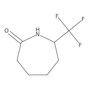 7-(Trifluoromethyl)azepan-2-one结构式
