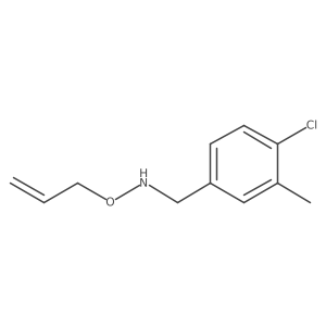 [(4-Chloro-3-methylphenyl)methyl](prop-2-en-1-yloxy)amine结构式