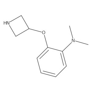 2-(azetidin-3-yloxy)-N,N-dimethylaniline Structure