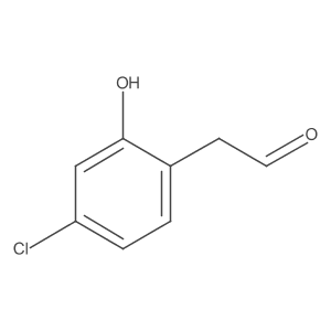 2-(4-Chloro-2-hydroxyphenyl)acetaldehyde结构式
