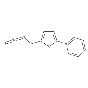 2-(Azidomethyl)-5-phenylthiophene Structure