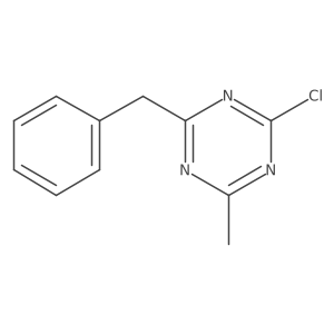 2-Benzyl-4-chloro-6-methyl-1,3,5-triazine结构式