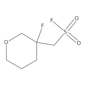 (3-Fluorooxan-3-yl)methanesulfonyl fluoride结构式