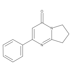 2-Phenyl-4H,6H,7H,8H-pyrrolo[1,2-a]pyrimidin-4-one Structure
