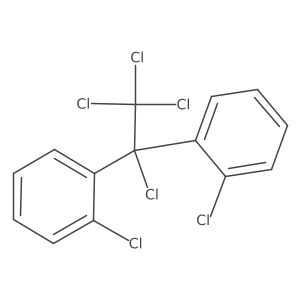 1-Chloro-2-[1,2,2,2-tetrachloro-1-(2-chlorophenyl)ethyl]benzene结构式