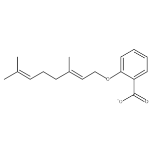 2-[(3,7-Dimethylocta-2,6-dien-1-YL)oxy]benzoate Structure