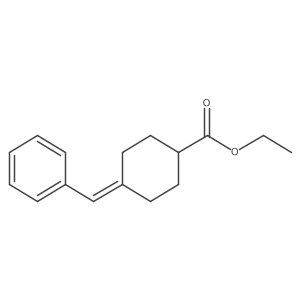 Ethyl 4-benzylidenecyclohexane-1-carboxylate结构式