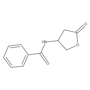 N-[(3S)-Tetrahydro-5-oxo-3-furanyl]benzamide Structure