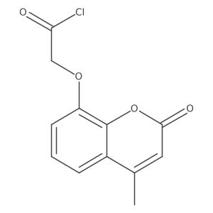 2-(4-methyl-2-oxo-2H-chromen-8-yloxy)acetyl chloride结构式