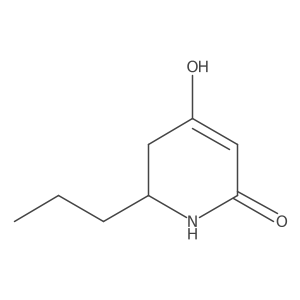 4-Hydroxy-6-propyl-1,2,5,6-tetrahydropyridin-2-one Structure