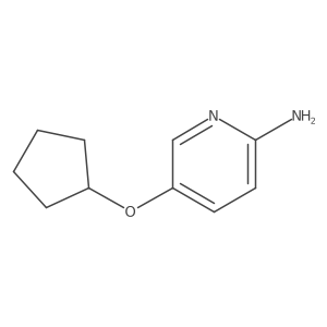 5-(Cyclopentyloxy)-2-pyridinamine Structure
