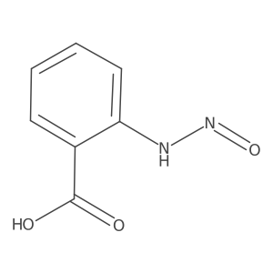 2-(Nitrosoamino)benzoic acid结构式