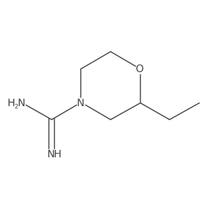 4-Morpholinecarboximidamide, 2-ethyl-结构式
