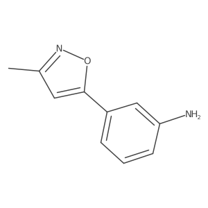 3-(3-Methylisoxazol-5-yl)aniline结构式