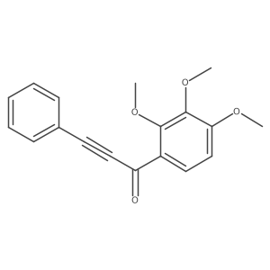 3-Phenyl-1-(2,3,4-trimethoxyphenyl)-2-propyn-1-one Structure