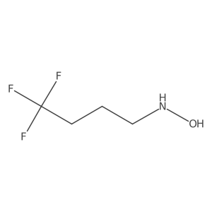 N-(4,4,4-trifluorobutyl)hydroxylamine结构式