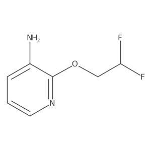 2-(2,2-Difluoroethoxy)pyridin-3-amine Structure