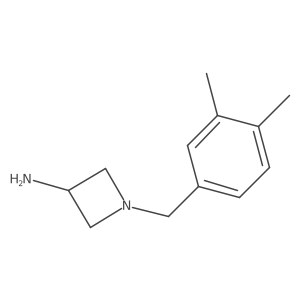1-[(3,4-Dimethylphenyl)methyl]azetidin-3-amine Structure