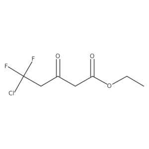 Ethyl 5-chloro-5,5-difluoro-3-oxopentanoate结构式