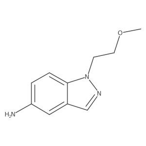1-(2-Methoxyethyl)-1h-indazol-5-amine Structure