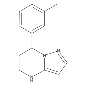 7-(3-methylphenyl)-4H,5H,6H,7H-pyrazolo[1,5-a]pyrimidine Structure