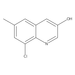 8-Chloro-6-methylquinolin-3-ol结构式