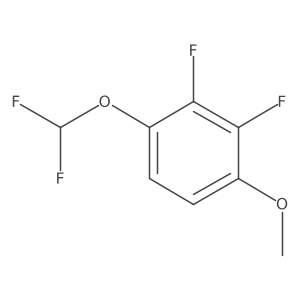 1-(Difluoromethoxy)-2,3-difluoro-4-methoxybenzene Structure