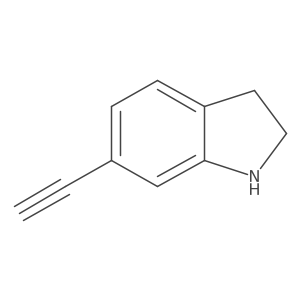 6-ethynyl-2,3-dihydro-1H-indole Structure