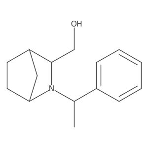 [2-(1-Phenylethyl)-2-azabicyclo[2.2.1]heptan-3-yl]methanol Structure