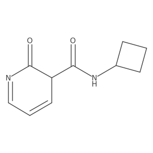 N-cyclobutyl-2-oxo-3H-pyridine-3-carboxamide结构式