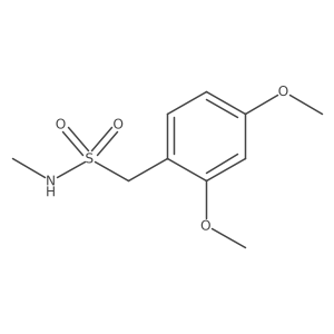 1-(2,4-dimethoxyphenyl)-N-methylmethanesulfonamide结构式