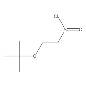 2-(Tert-butoxy)ethane-1-sulfinyl chloride Structure