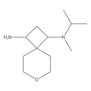 N1-methyl-N1-(propan-2-yl)-7-oxaspiro[3.5]nonane-1,3-diamine结构式