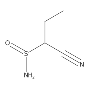 1-Cyanopropane-1-sulfinamide结构式