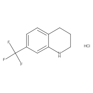 7-Trifluoromethyl-1,2,3,4-tetrahydro-quinoline hydrochloride Structure