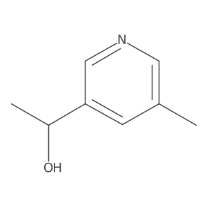 (1R)-1-(5-methylpyridin-3-yl)ethan-1-ol Structure